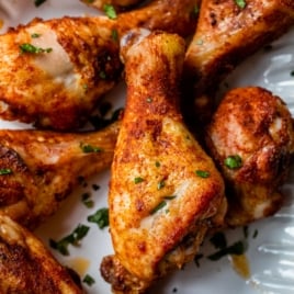 the BEST baked chicken legs recipe perfect for the oven