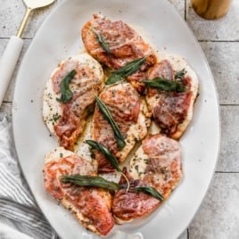 chicken saltimbocca recipe for at home italian dinner