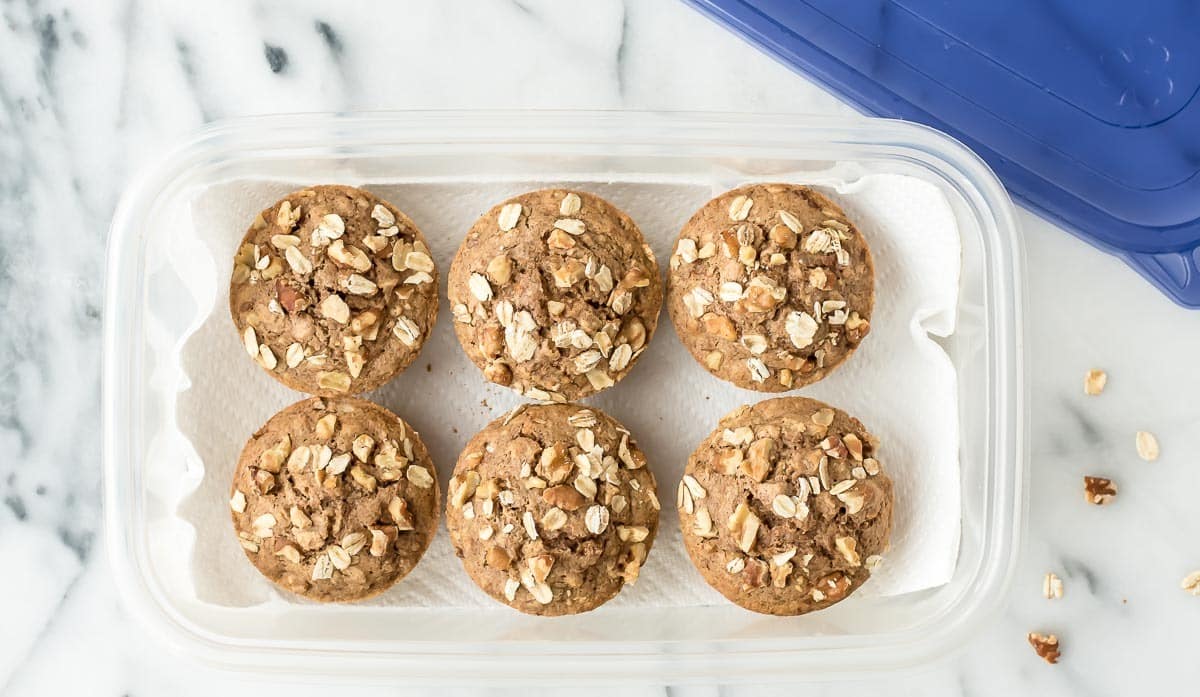 How to Store Muffins. The simple trick that keeps them fresh for longer. @wellplated