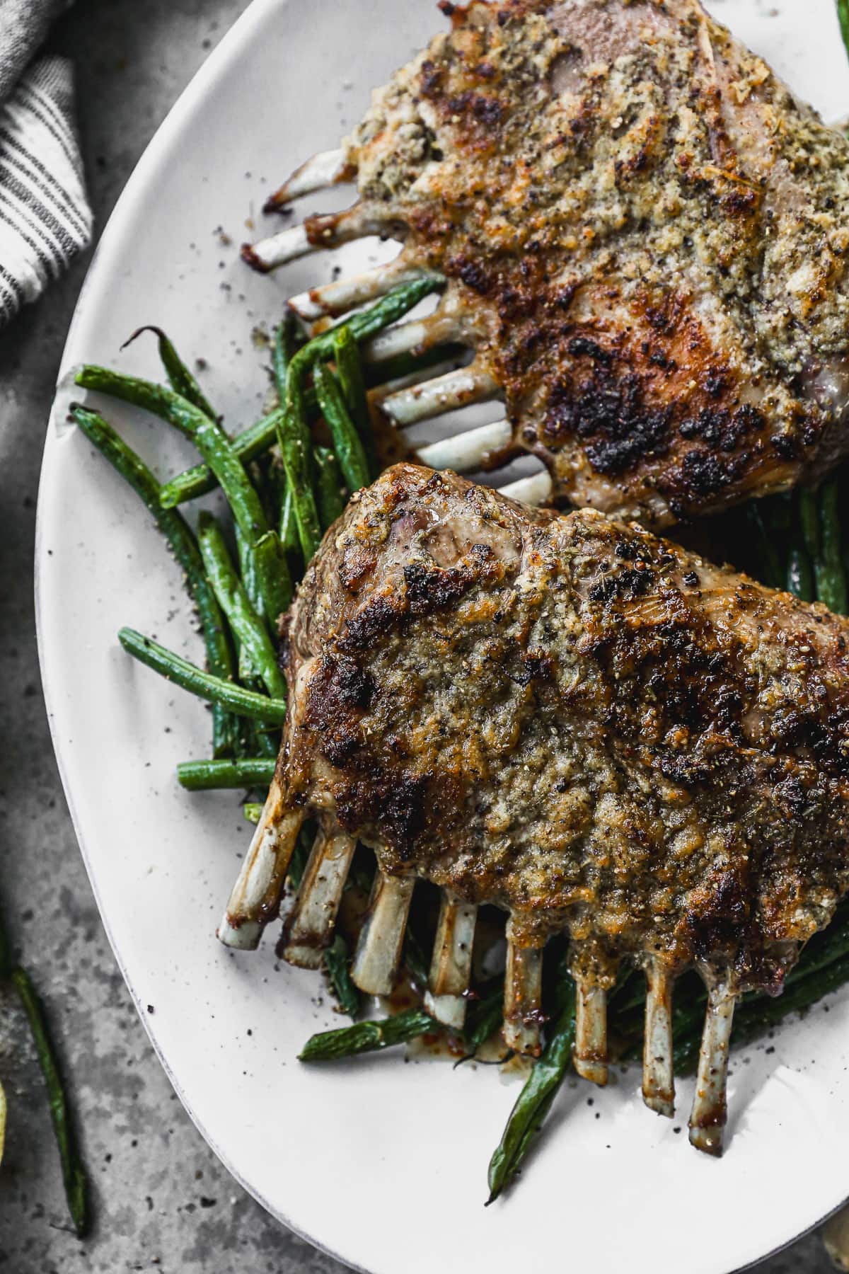 rosemary rack of lamb for the oven