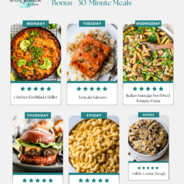 30 minute meals busy weeknight meal plan